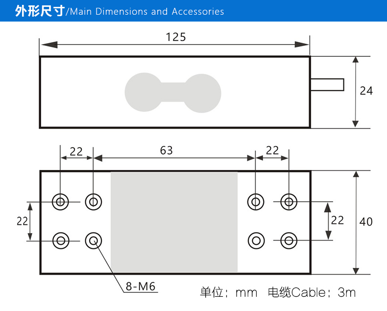 PSD-X2称重传感器